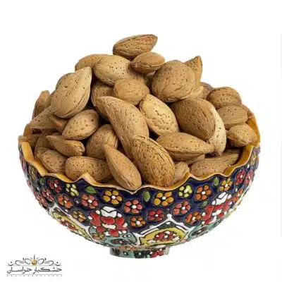 بادام سنگی تازه و درشت | با پوست و پرمغز
