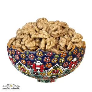 مغز گردو درجه یک (دوپر) سفید دست‌چین، تازه و بدون خردی، محصول باغات محلی در فروشگاه خشکبار استور