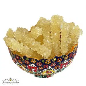 نبات شاخه‌ای زرد اعلا و خوش‌طعم با رنگ طلایی و شیرینی طبیعی