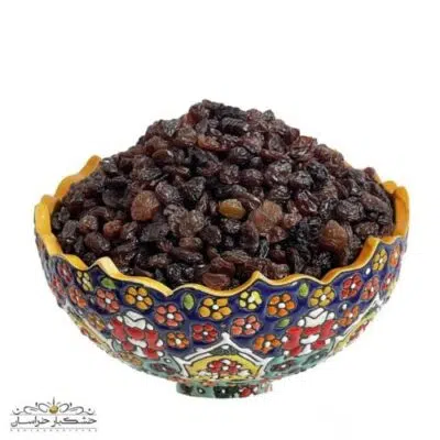 کشمش پلویی آفتابی تیره تازه و طبیعی با طعم شیرین