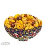 آجیل سفارشی لوکس شور شامل پسته، بادام، فندق و بادام هندی – محصول خشکبار استور