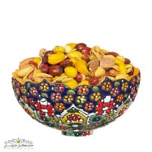 عکس آجیل ممتاز شور ترکیبی | مغزهای تازه و لوکس شامل پسته، بادام، فندق و بادام هندی