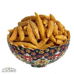 تصویر برگه زردآلو فشرده با رنگ طبیعی و بافت نرم – خرید برگه زردآلو از خشکبار استور