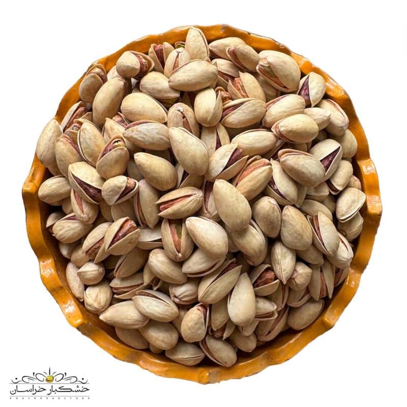 پسته بادامی خام امسالی درجه یک خندان