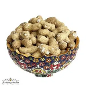 بادام زمینی غلاف‌دار تازه و شور امسالی با کیفیت عالی و طعم خوشمزه