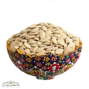 تخمه کدو تازه و درشت – عکس محصول خشکبار استور