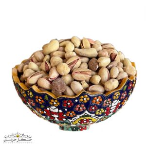 آجیل چهار مغز شور تفت سنتی – ترکیب مغزهای تازه و ترد | خشکبار استور