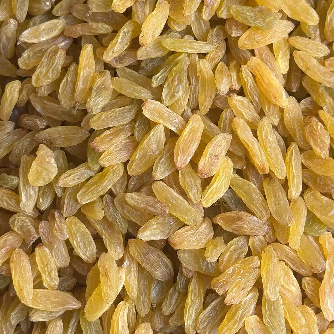 کشمش قلمی زرد امسالی کاشمر