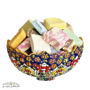 بستنی خشک میکس با طعم‌های متنوع، بافت خشک و رنگ‌های جذاب – مناسب دسر و میان‌وعده