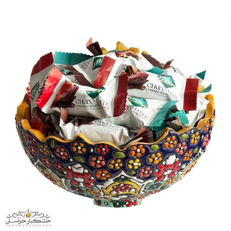 شکلات مغزدار خرما روکشدار