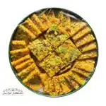 سوهان باقلوایی طرح آشیانه کره حیوانی