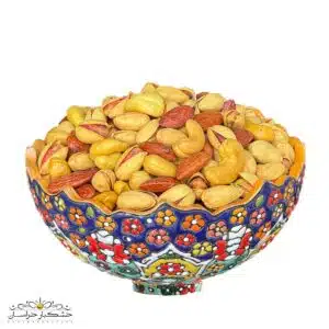 آجیل سه مغز شور لعابی درجه یک