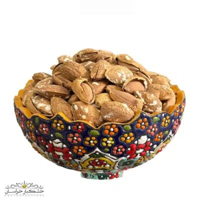 بادام کاغذی تک پوست شور (منقا)