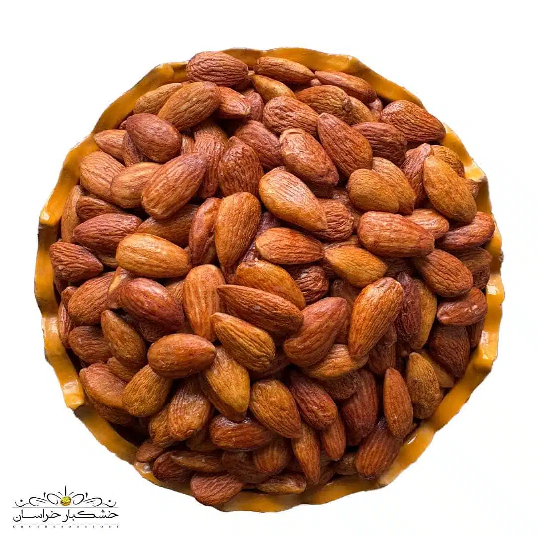 مغز بادام درختی زرین شور لعابی ترد و تازه - Image 2