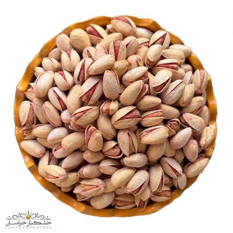 پسته بادامی امسالی شور سنتی کم نمک تازه و درجه یک خشکبار استور