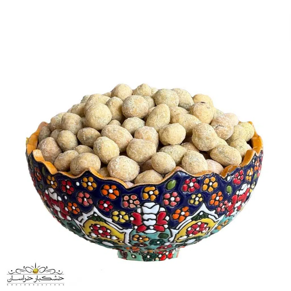 خرید مغز بادام زمینی روکش‌دار پیاز جعفری تازه و ترد با طعم خوشمزه