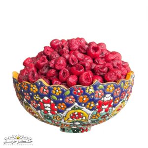 خرید آلبالو خشک پفکی فریز درایر تازه و ترد بدون شکر و افزودنی