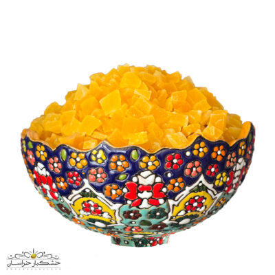 حبه میوه خشک انبه طبیعی بدون شکر