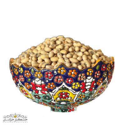 سویا اجیلی بوداده با ادویه مخصوص، خشک و بدون ناخالصی