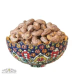 تصویر بادام هندی پوست‌دار کبابی تازه و برشته در بسته‌بندی ۱۸۰ گرمی – خشکبار استور