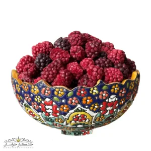 بلک‌بری پفکی فریز درای | توت‌سیاه خشک‌شده به روش انجمادی با طعم طبیعی