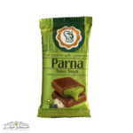 تصویر لواشک اسنک دبی پارنا با بسته‌بندی رنگارنگ و طعم ترش میوه‌ای – محصول خشکبار استور