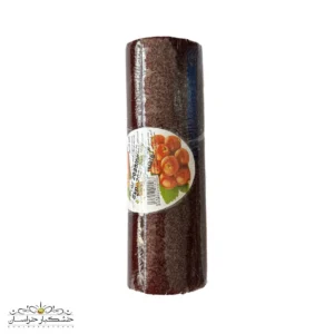 تصویر لواشک رولی پرچمی رنگارنگ و ترش میوه‌ای – محصول خوش‌مزه از خشکبار استور