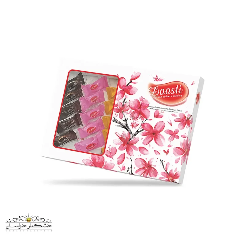 پشمک کادویی دیما لوکس با بسته‌بندی شیک و طعم اصیل ایرانی