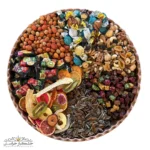 تصویر پک اقتصادی یلدا با آجیل و میوه خشک تازه و بستهبندی ساده و مقرونبهصرفه