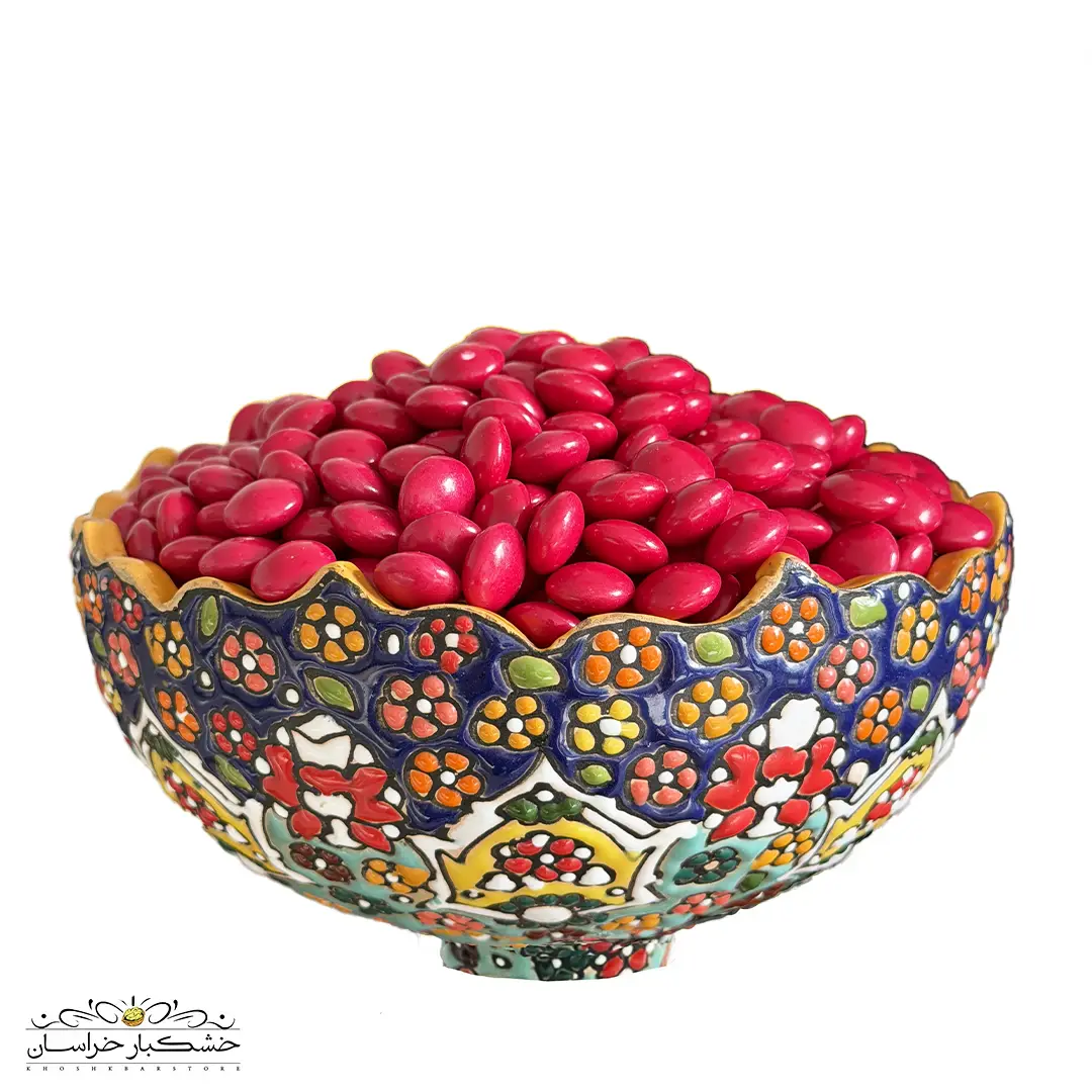 شکلات اسمارتیز توتفرنگی – خوشطعم و رنگارنگ | خشکبار استور شکلات اسمارتیز توتفرنگی صورتی و ترد – عکس محصول خشکبار استور