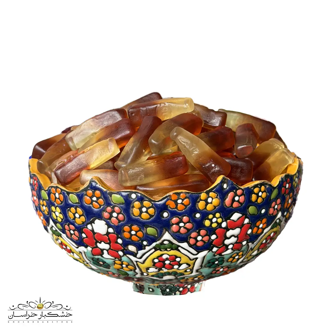 پاستیل کولا نرم و خوشطعم – طعم نوستالژیک کولا | خشکبار استور پاستیل کولا نرم و خوشطعم – تنقلات فانتزی با طعم کولا | خشکبار استور