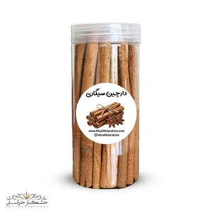 خرید دارچین سیگاری درجه یک؛ دارچین لوله‌ای ظریف و خوش‌عطر با کیفیت صادراتی از خشکبار استور