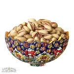 پسته اکبری شور تنوری سنتی با دانه‌های درشت و خوش‌طعم، مناسب پذیرایی و مصرف روزانه
