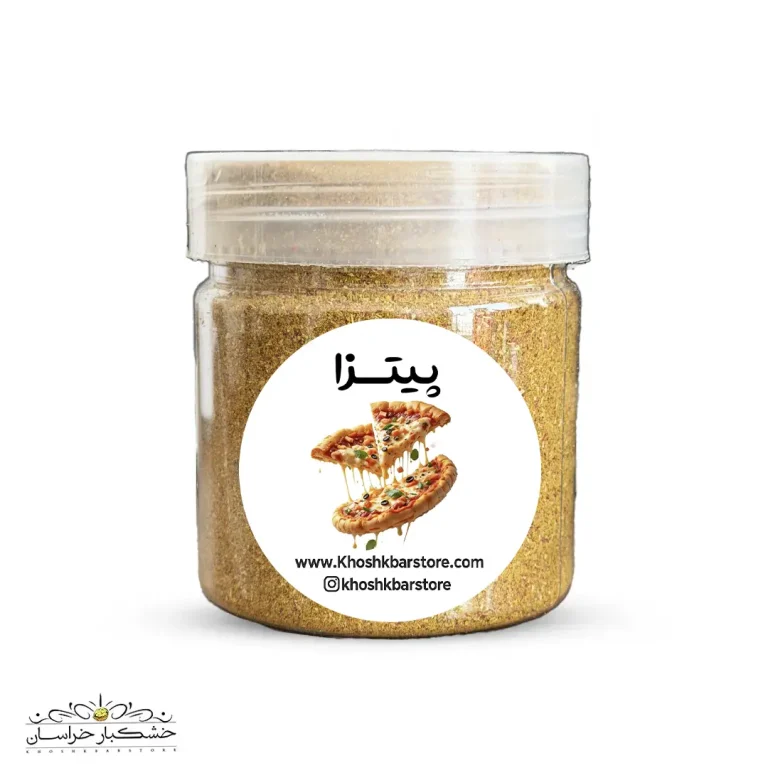 ادویه مخصوص پیتزا با ترکیب سبزیجات معطر ایتالیایی و طعم رستورانی عالی