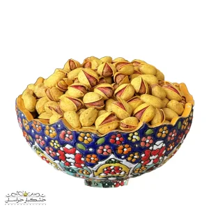 پسته فندقی شور لعابی درخشان و باکیفیت مخصوص پذیرایی - خشکبار استور مشهد